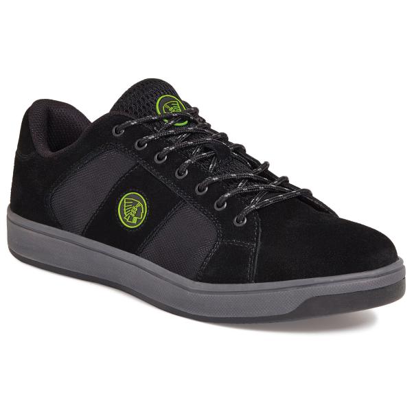 Black-Suede-And-Canvas-Upper-Steel-Toe-Cap-And-Composite-Midsole---S1P-SRA---Size-10